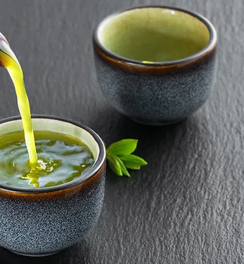 Ev için Matcha Latte ve Iced Matcha konseptleri